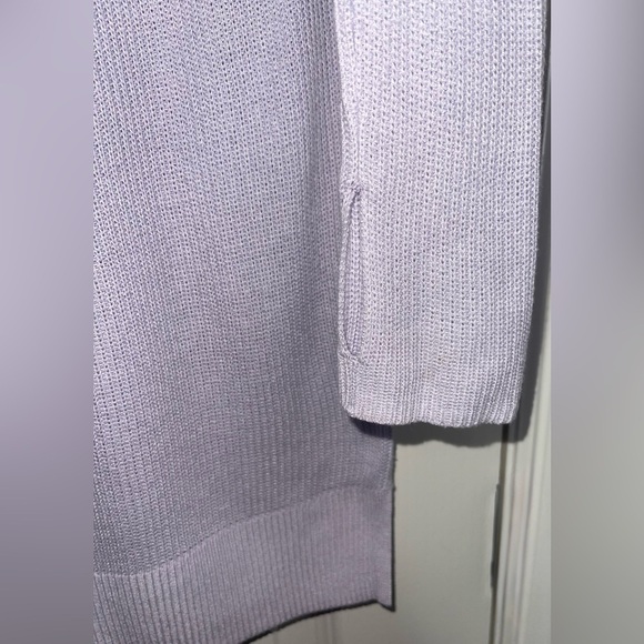 Lululemon Time To Restore Sweater Sheer Lilac Purple Size Small Cashmere Blend - Picture 8 of 8